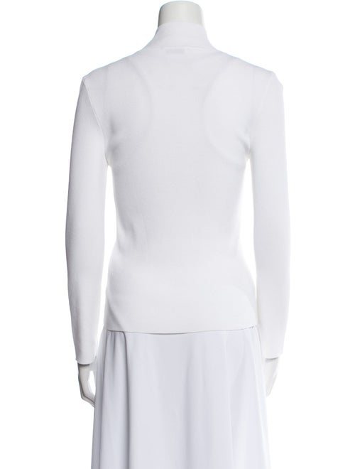 Scanlan Theodore Mock Neck Long Sleeve Top