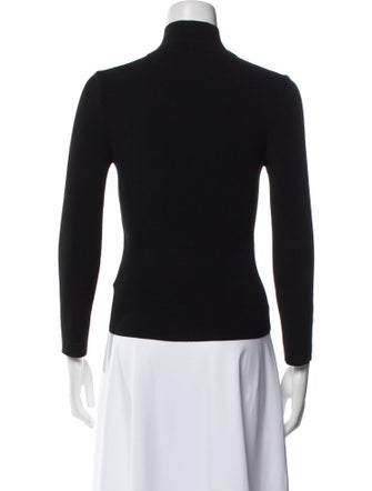 Scanlan Theodore Mock Neck Long Sleeve Top