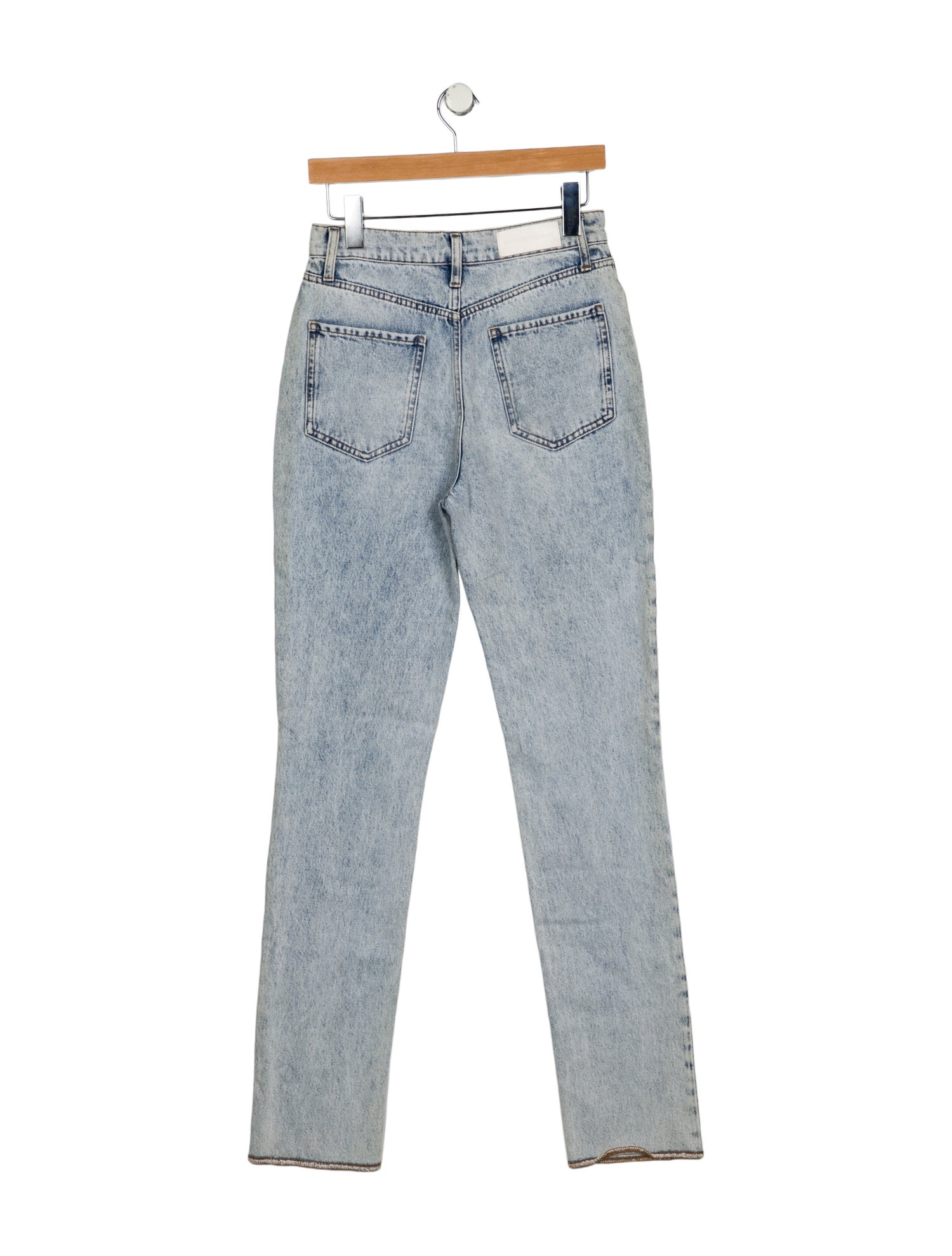 Scanlan Theodore High-Rise Straight Leg Jeans