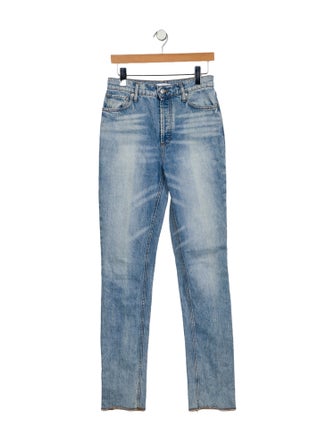 Scanlan Theodore High-Rise Straight Leg Jeans