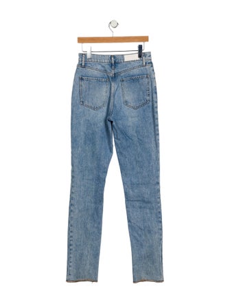 Scanlan Theodore High-Rise Straight Leg Jeans