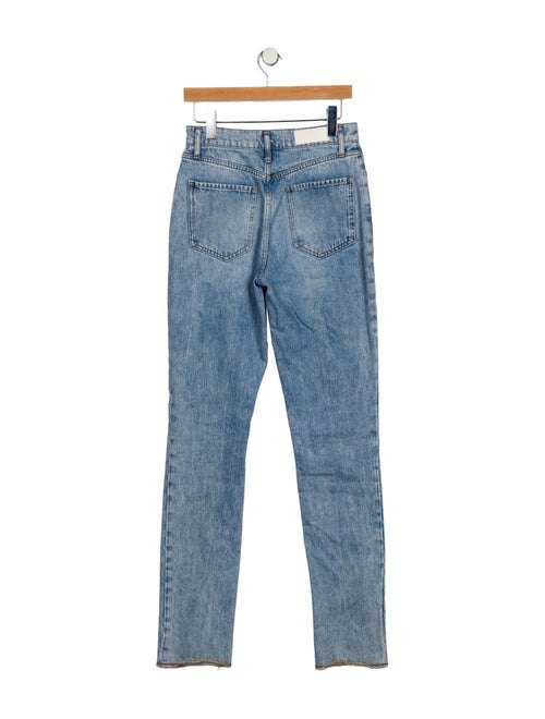 Scanlan Theodore High-Rise Straight Leg Jeans