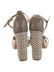 Scanlan Theodore Leather Printed Sandals