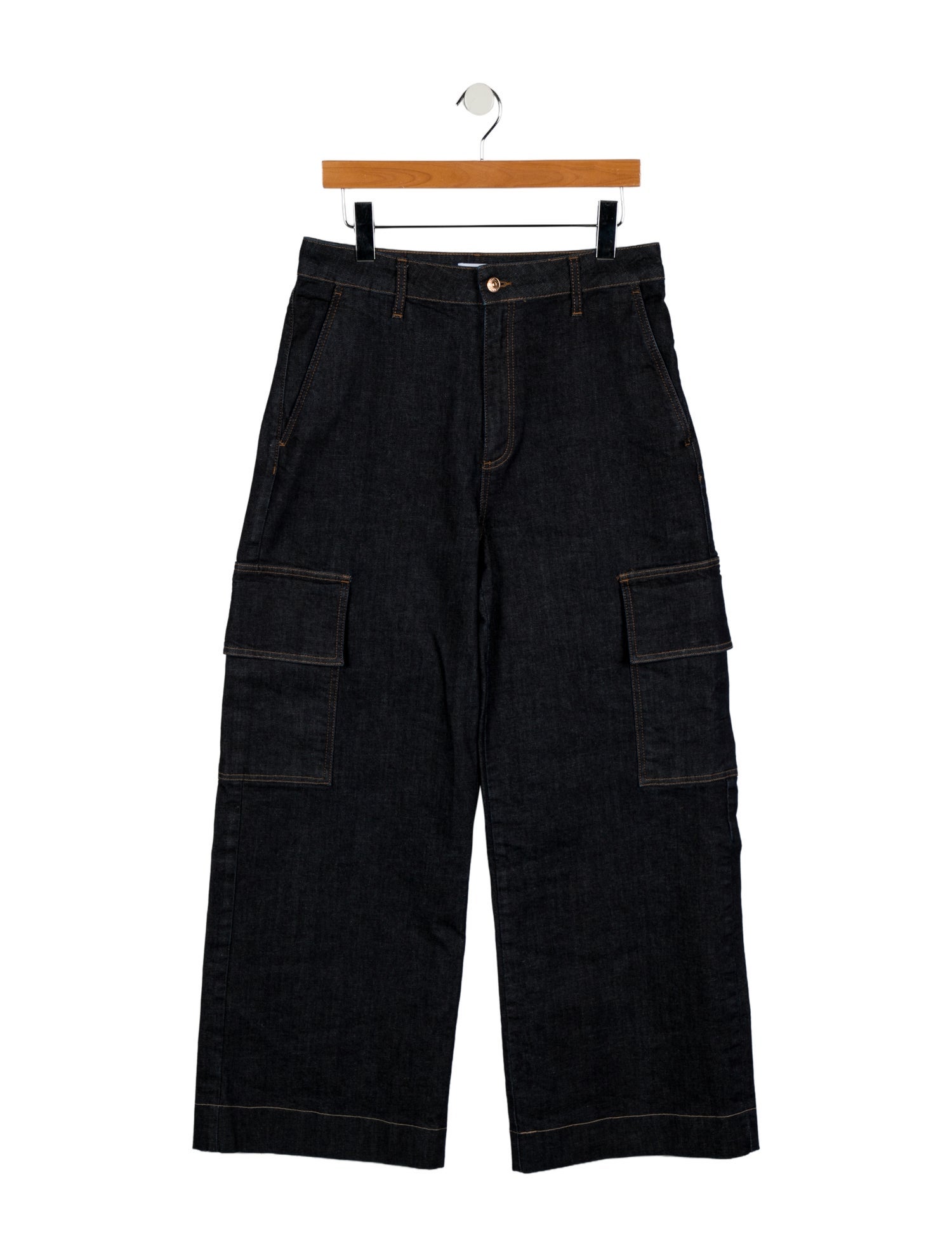 Scanlan Theodore High-Rise Wide Leg Jeans