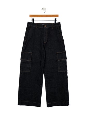 Scanlan Theodore High-Rise Wide Leg Jeans