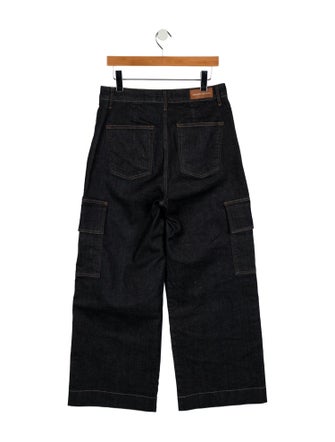 Scanlan Theodore High-Rise Wide Leg Jeans