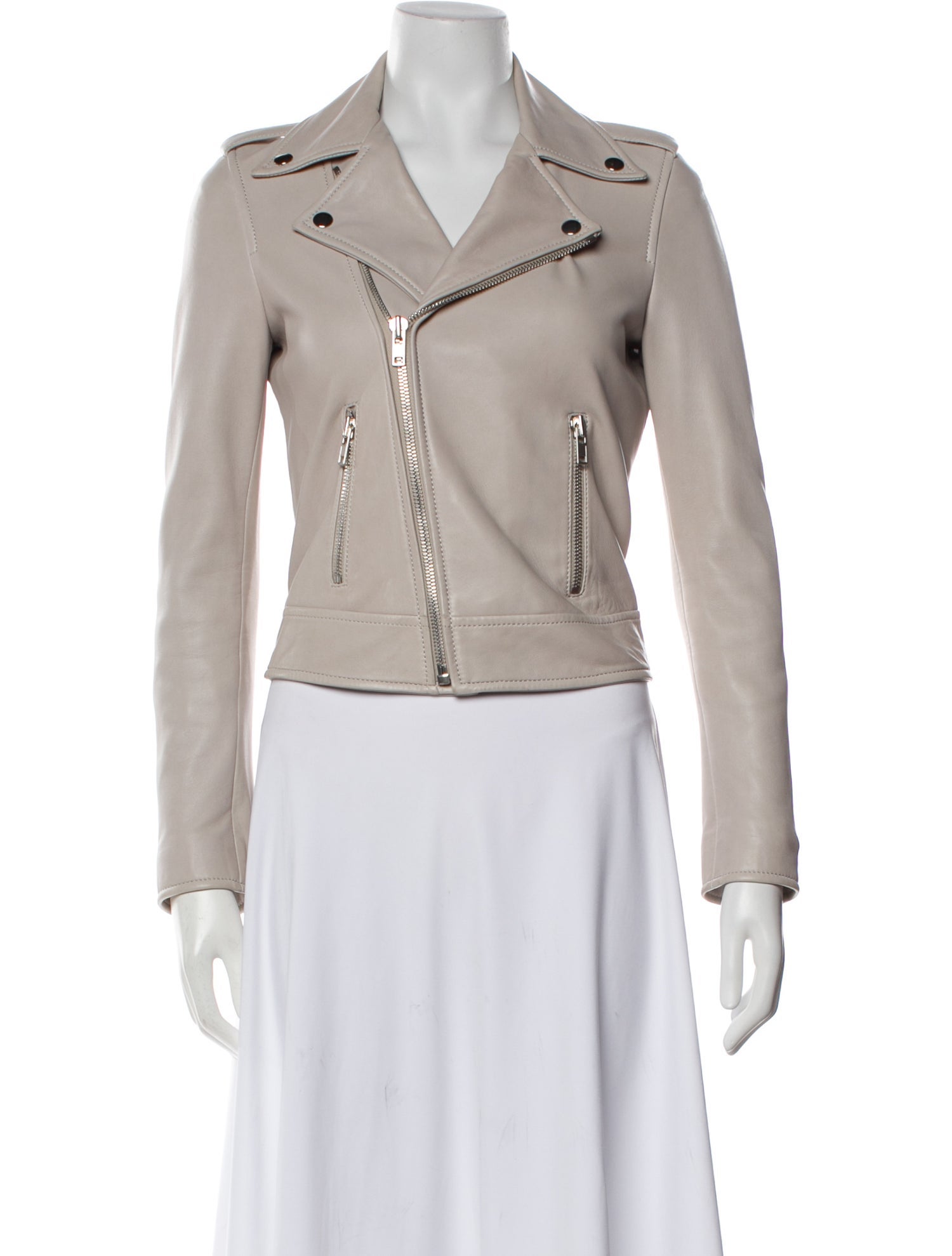 Scanlan Theodore Leather Biker Jacket