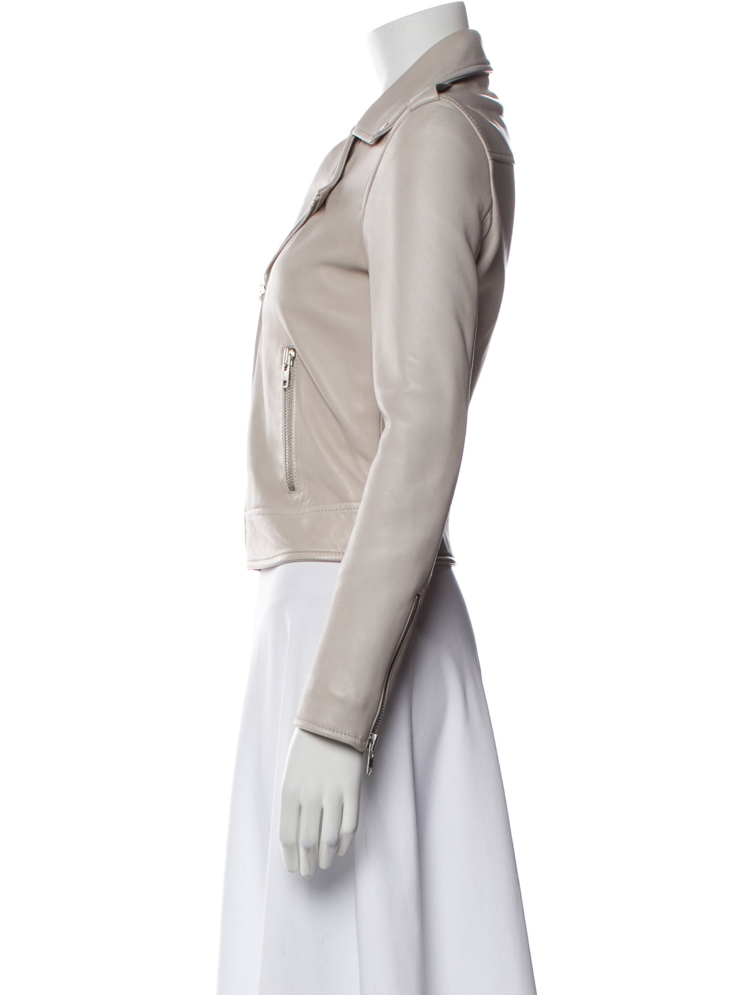 Scanlan Theodore Leather Biker Jacket