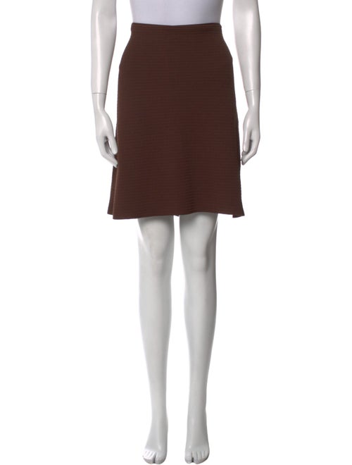 Scanlan Theodore Ruffle Embellishment Knee-Length Skirt