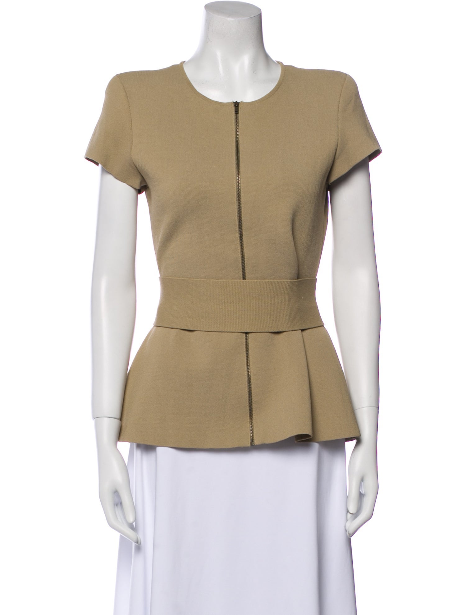 Scanlan Theodore Crew Neck Short Sleeve Top