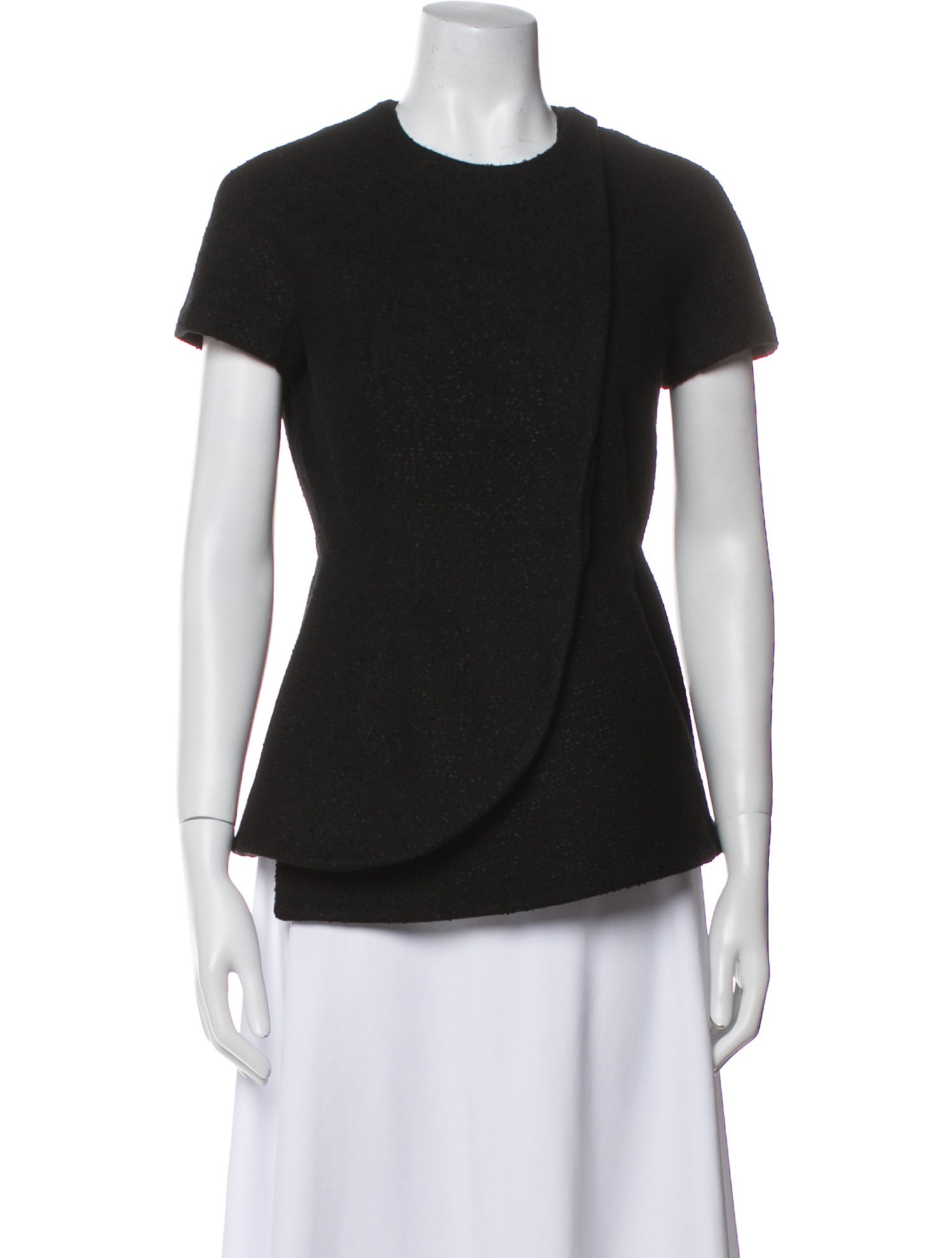 Scanlan Theodore Virgin Wool Crew Neck T-Shirt