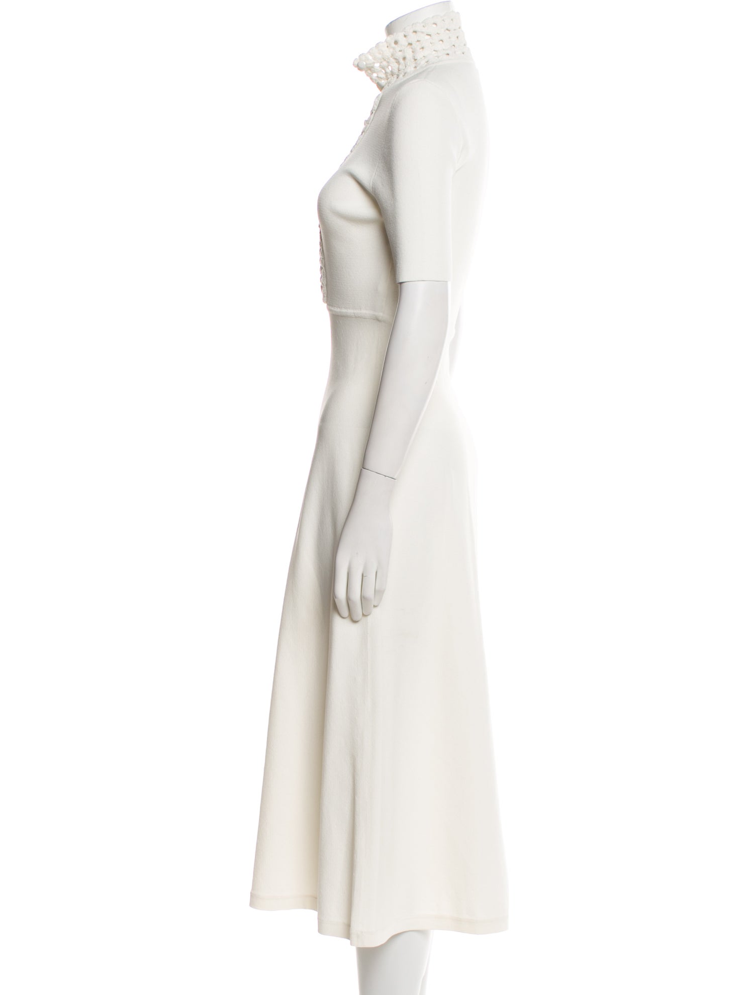 Scanlan Theodore Mock Neck Long Dress