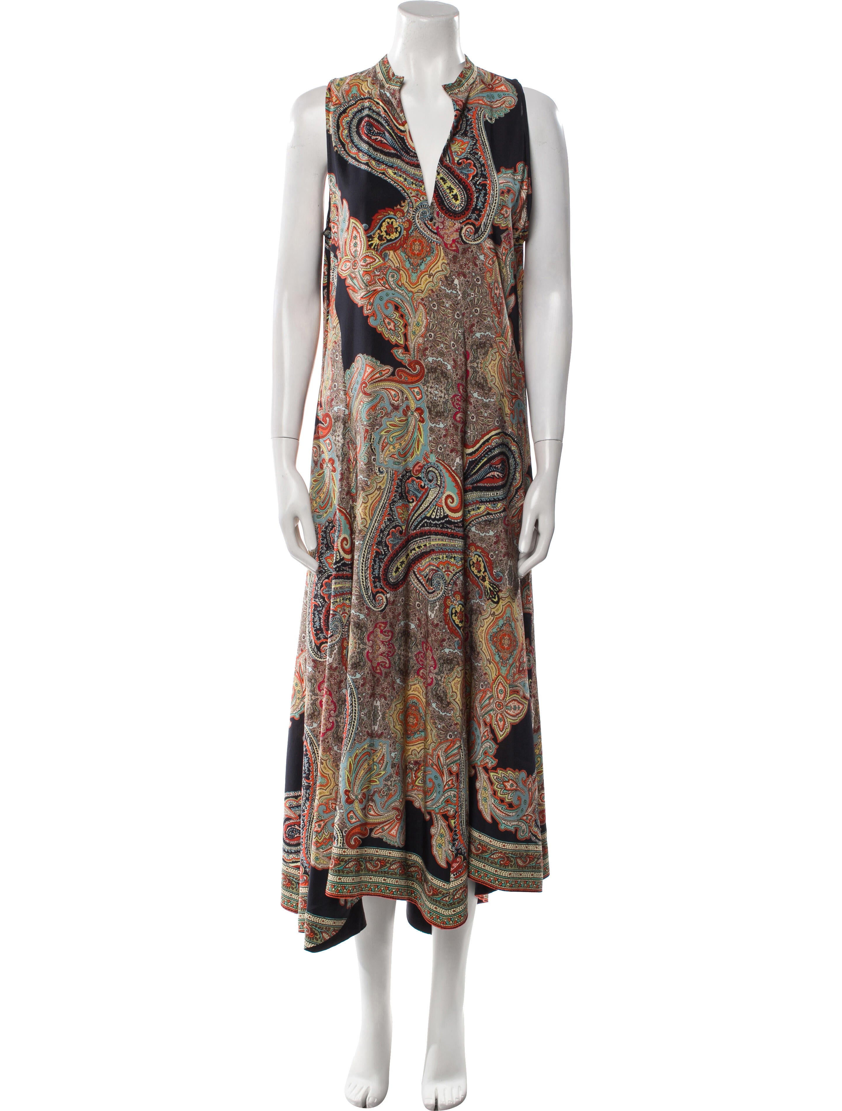 Scanlan Theodore Silk Long Dress