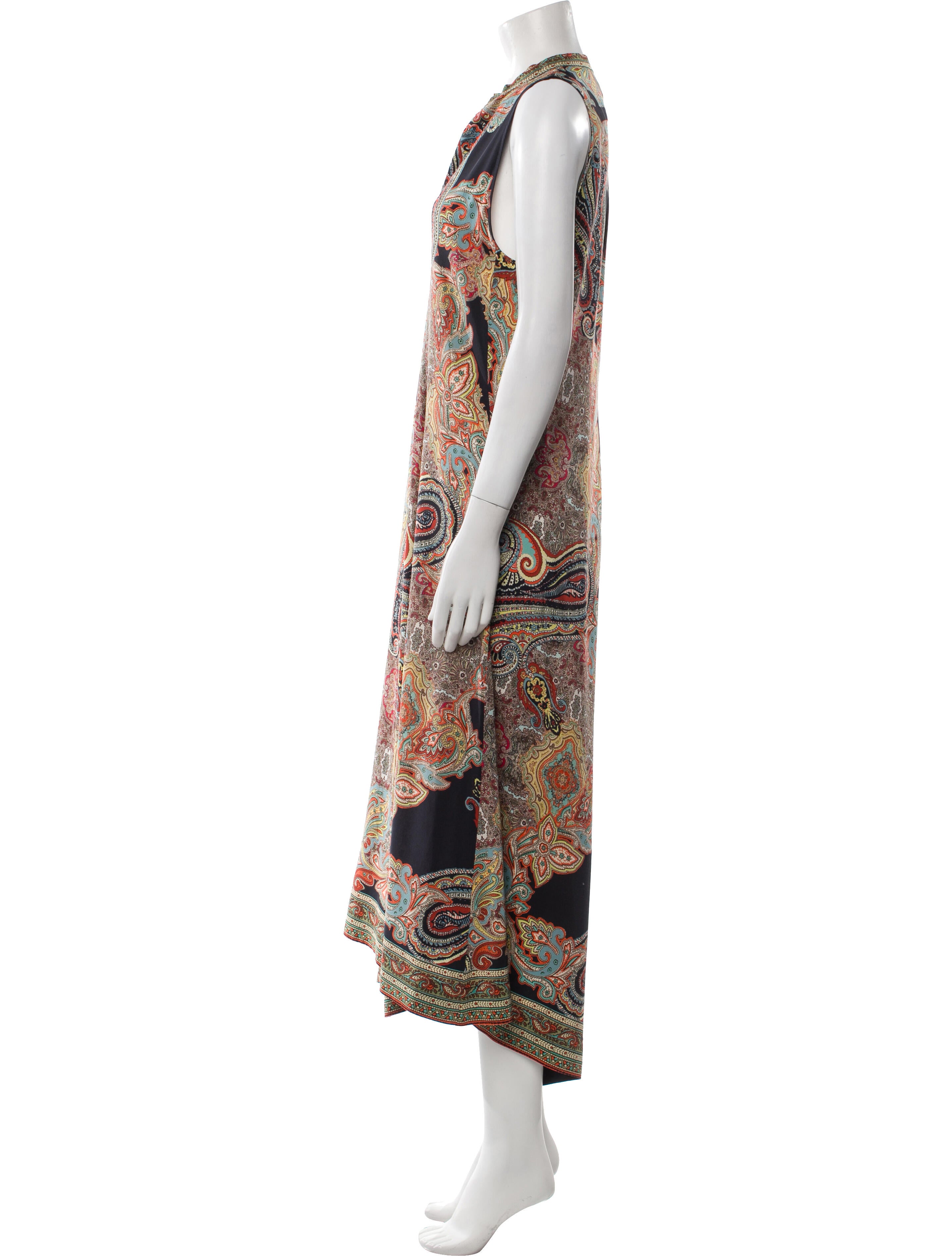 Scanlan Theodore Silk Long Dress