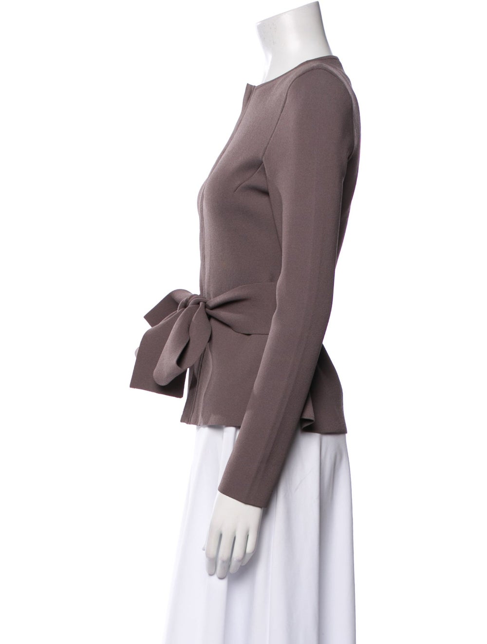 Scanlan Theodore Evening Jacket Grey Collarless - image 2