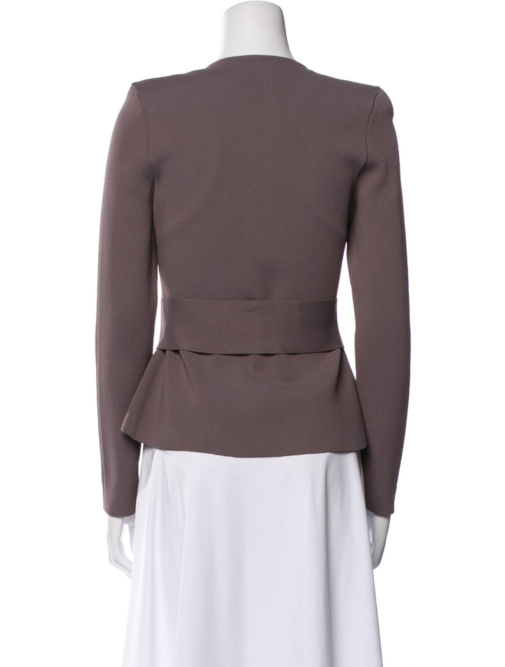 Scanlan Theodore Evening Jacket Grey Collarless - image 3