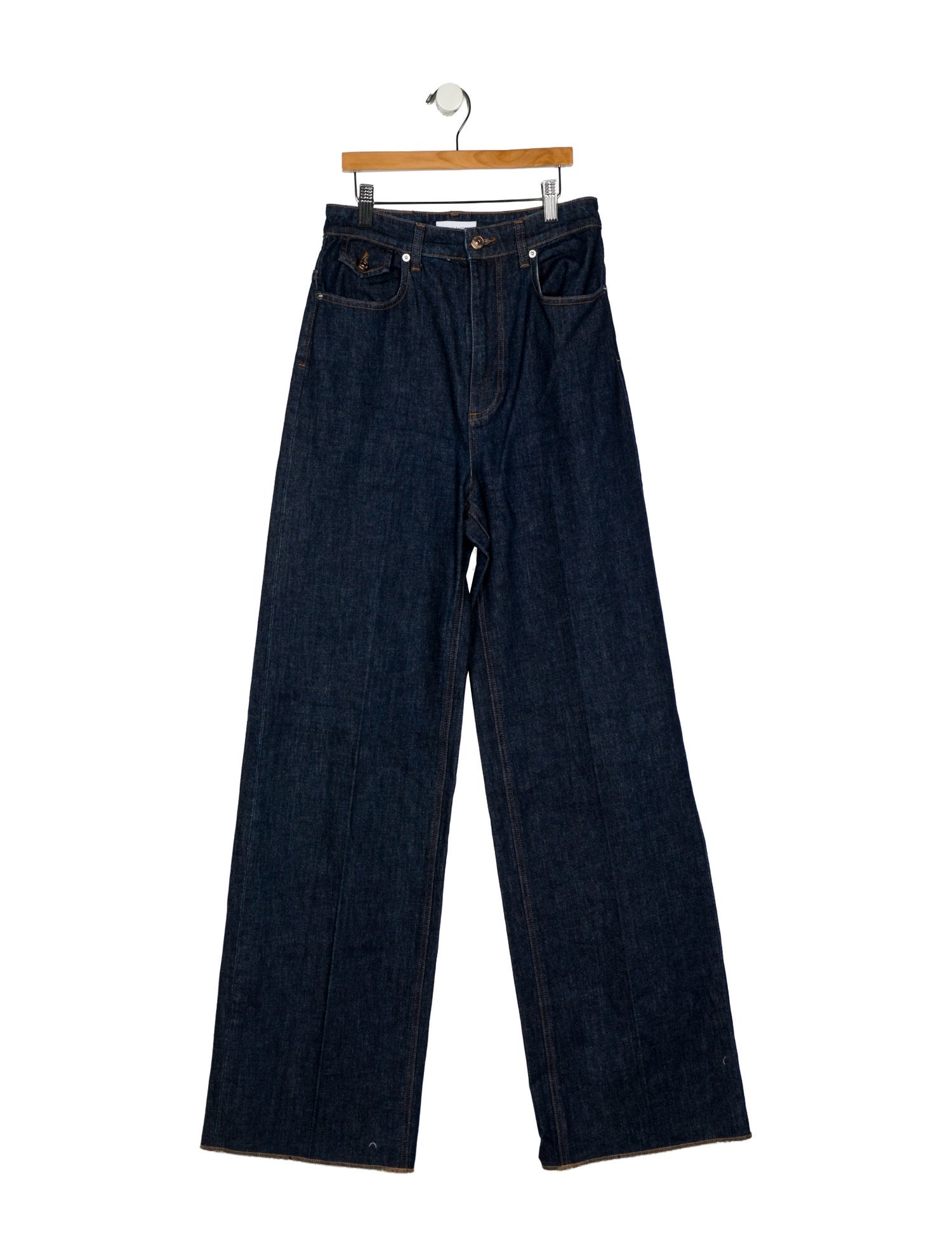 Scanlan Theodore High-Rise Wide Leg Jeans