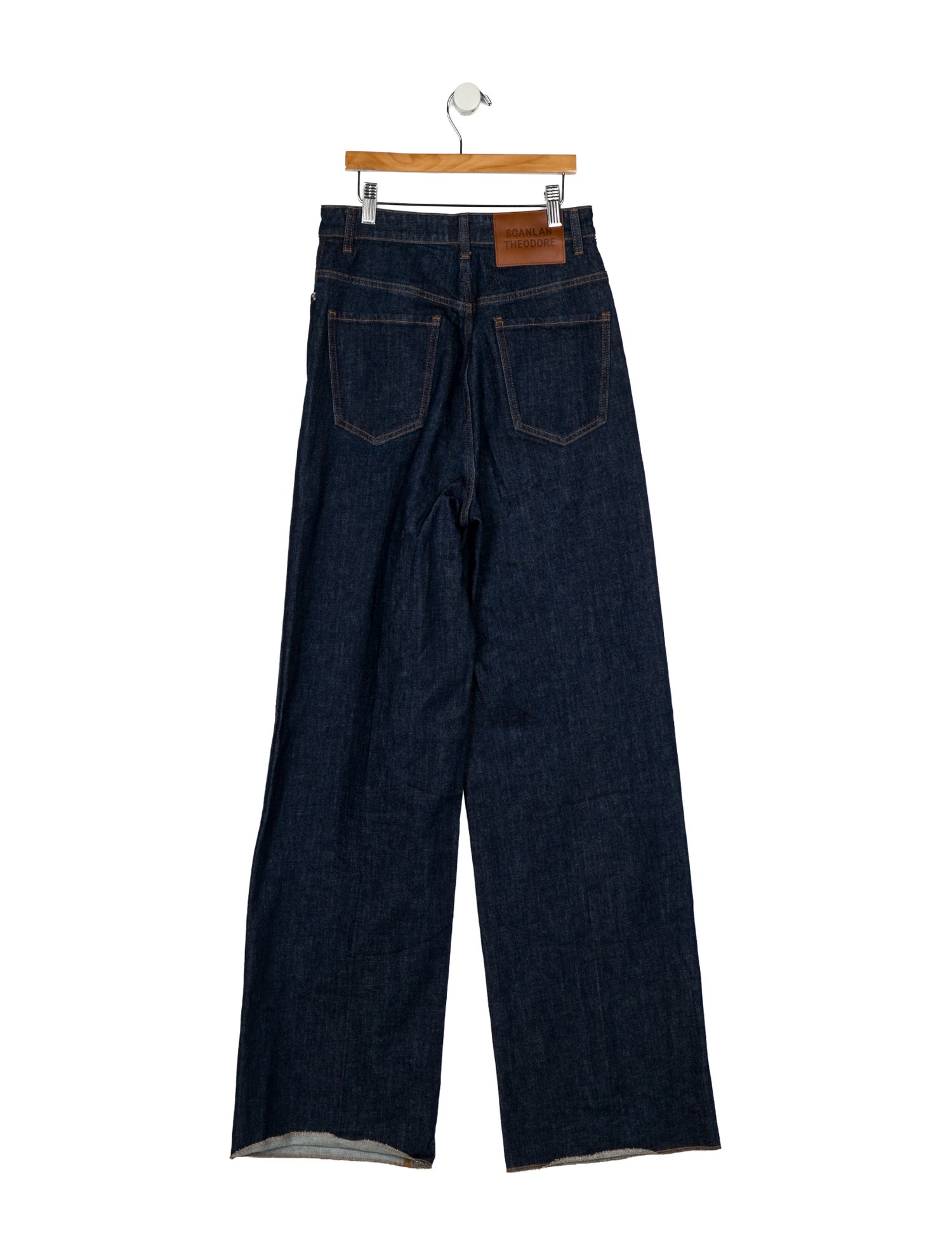 Scanlan Theodore High-Rise Wide Leg Jeans