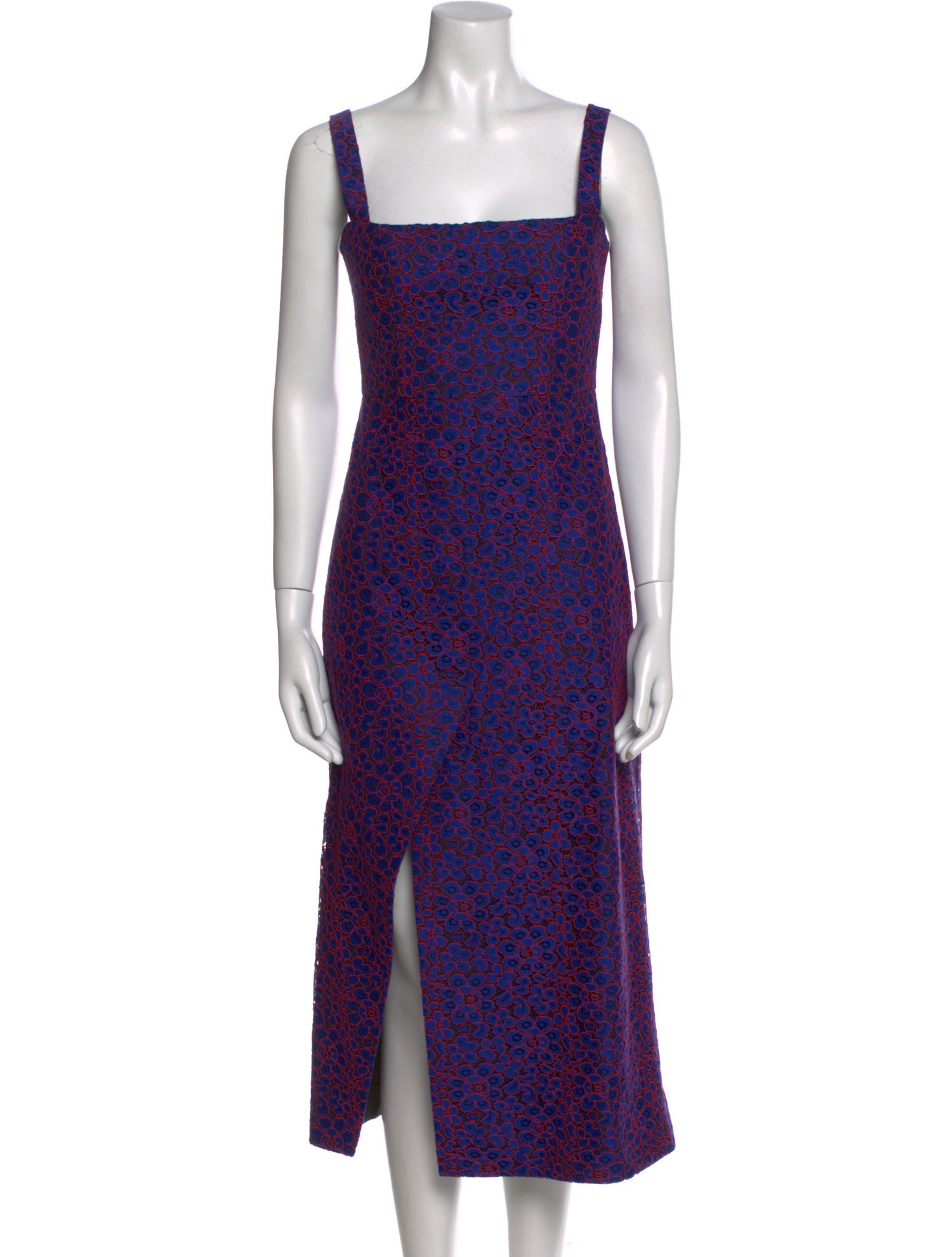 Scanlan Theodore Printed Long Dress