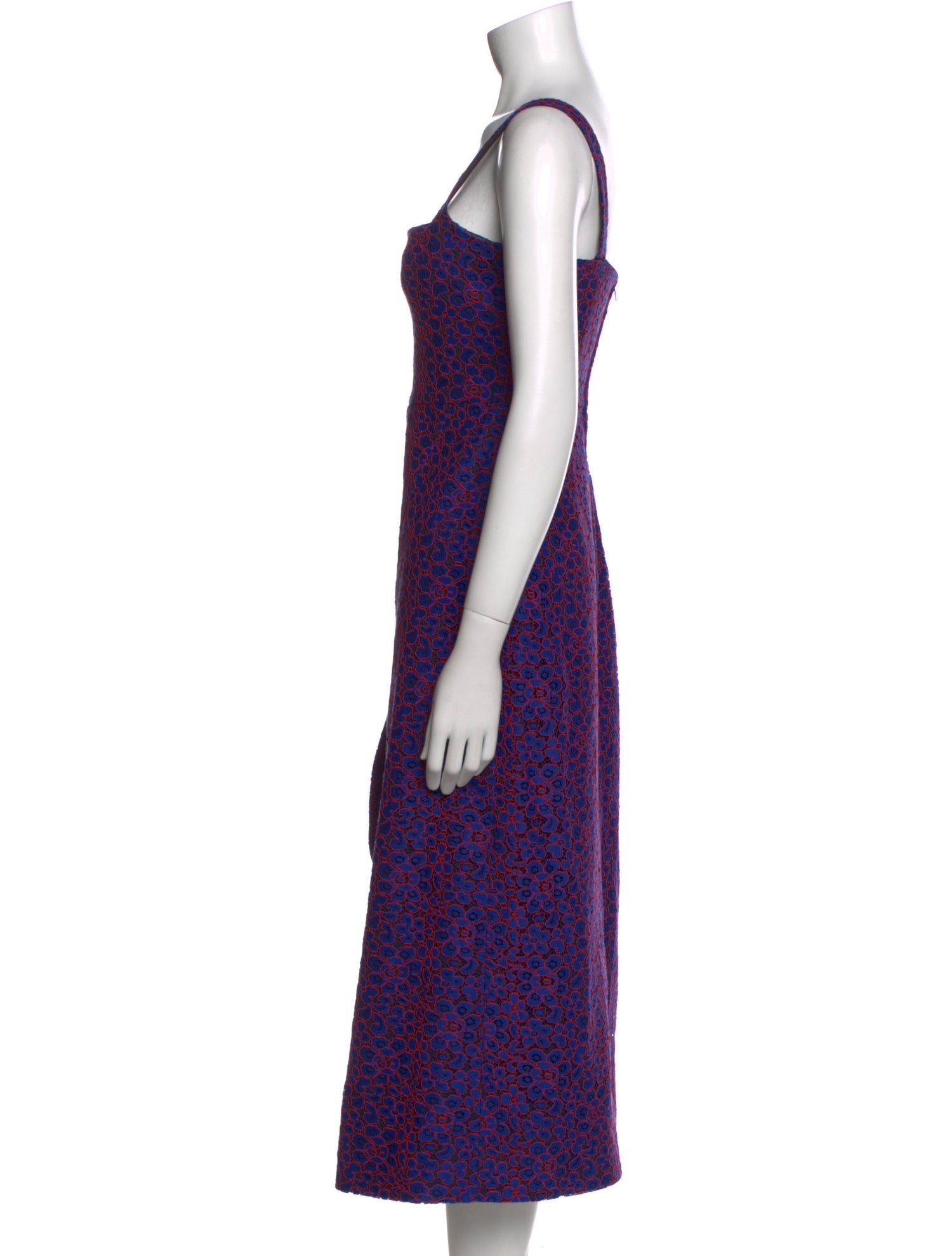 Scanlan Theodore Printed Long Dress