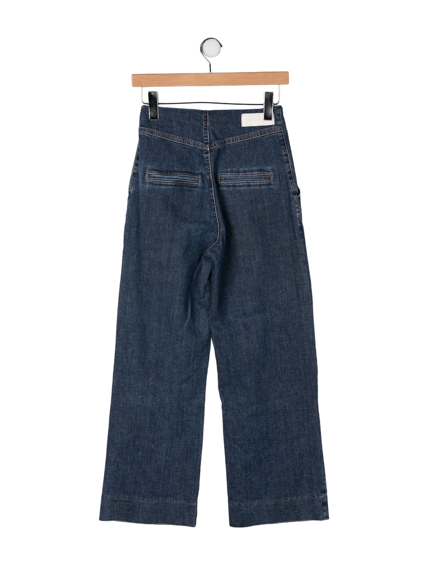 Scanlan Theodore High-Rise Wide Leg Jeans