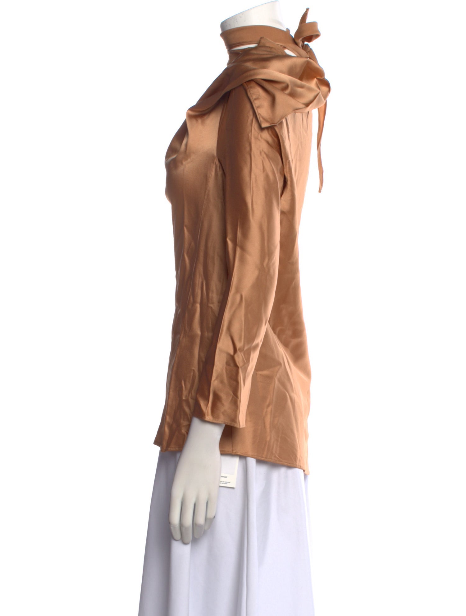 Scanlan Theodore One-Shoulder Sleeveless Blouse