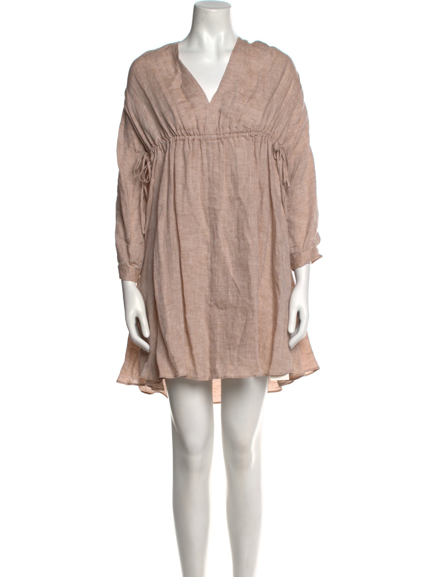 Scanlan Theodore Linen Mini Dress