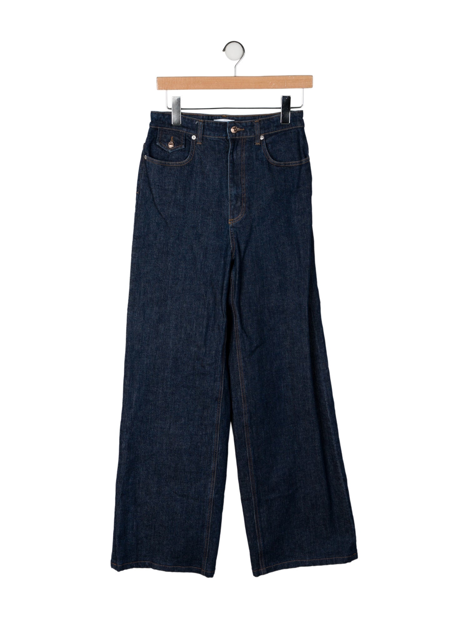 Scanlan Theodore High-Rise Wide Leg Jeans