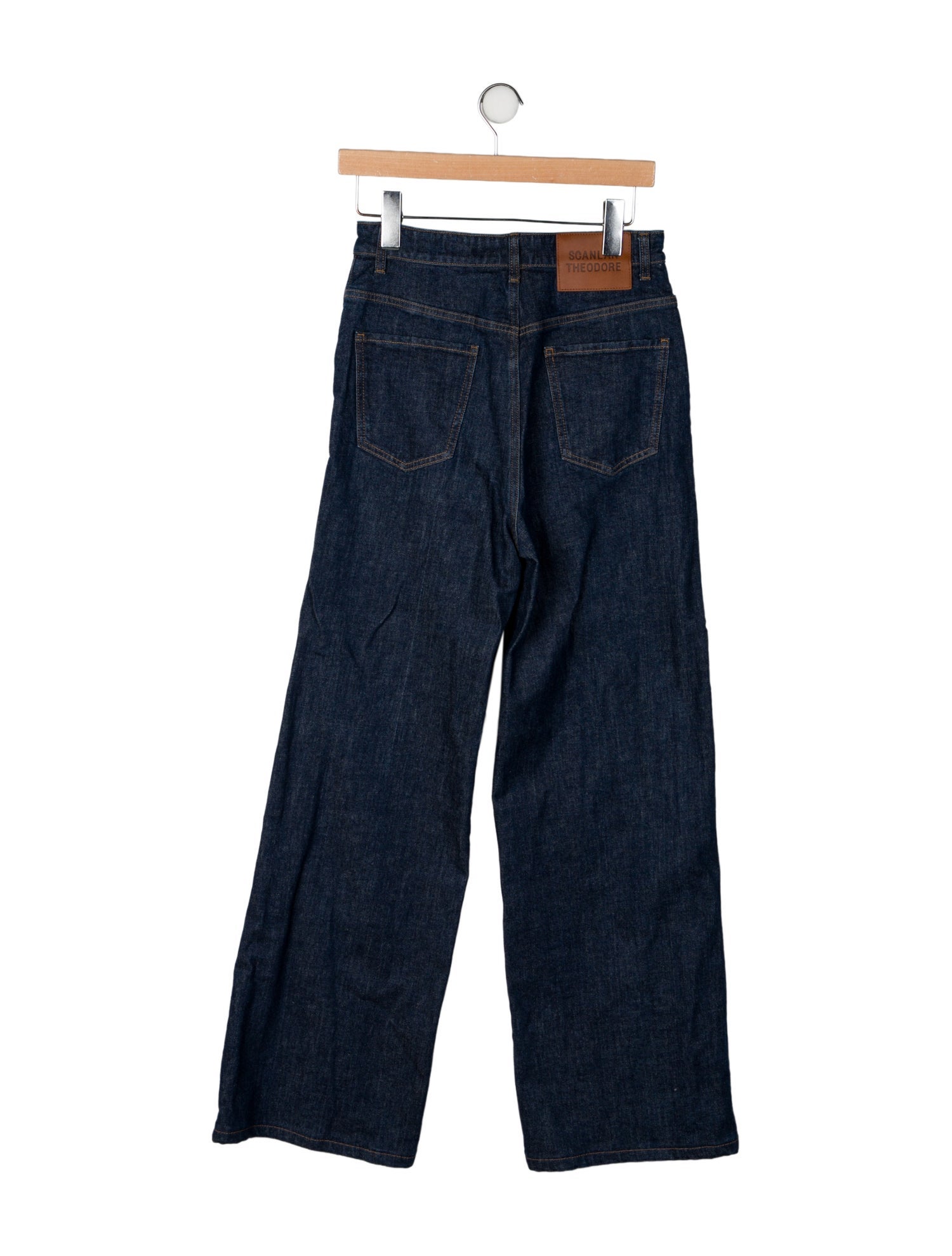 Scanlan Theodore High-Rise Wide Leg Jeans