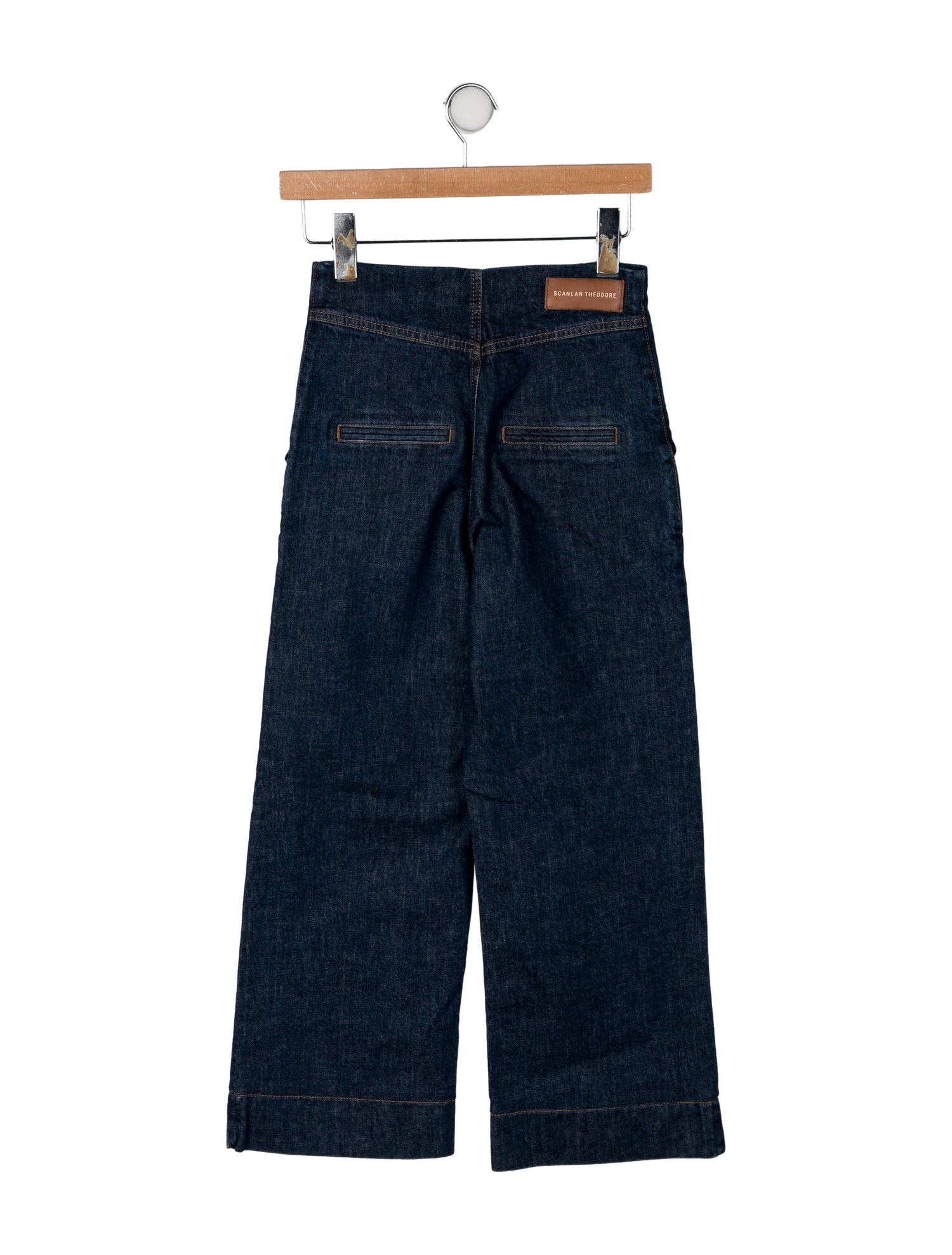 Scanlan Theodore High-Rise Wide Leg Jeans