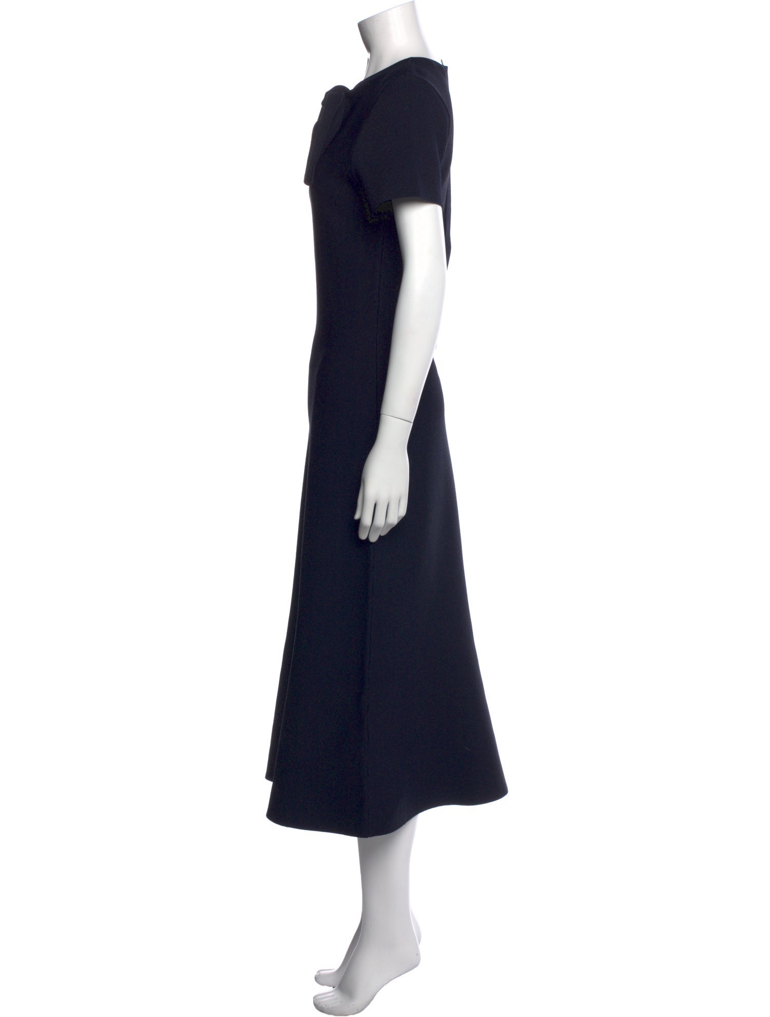 Scanlan Theodore Crew Neck Long Dress