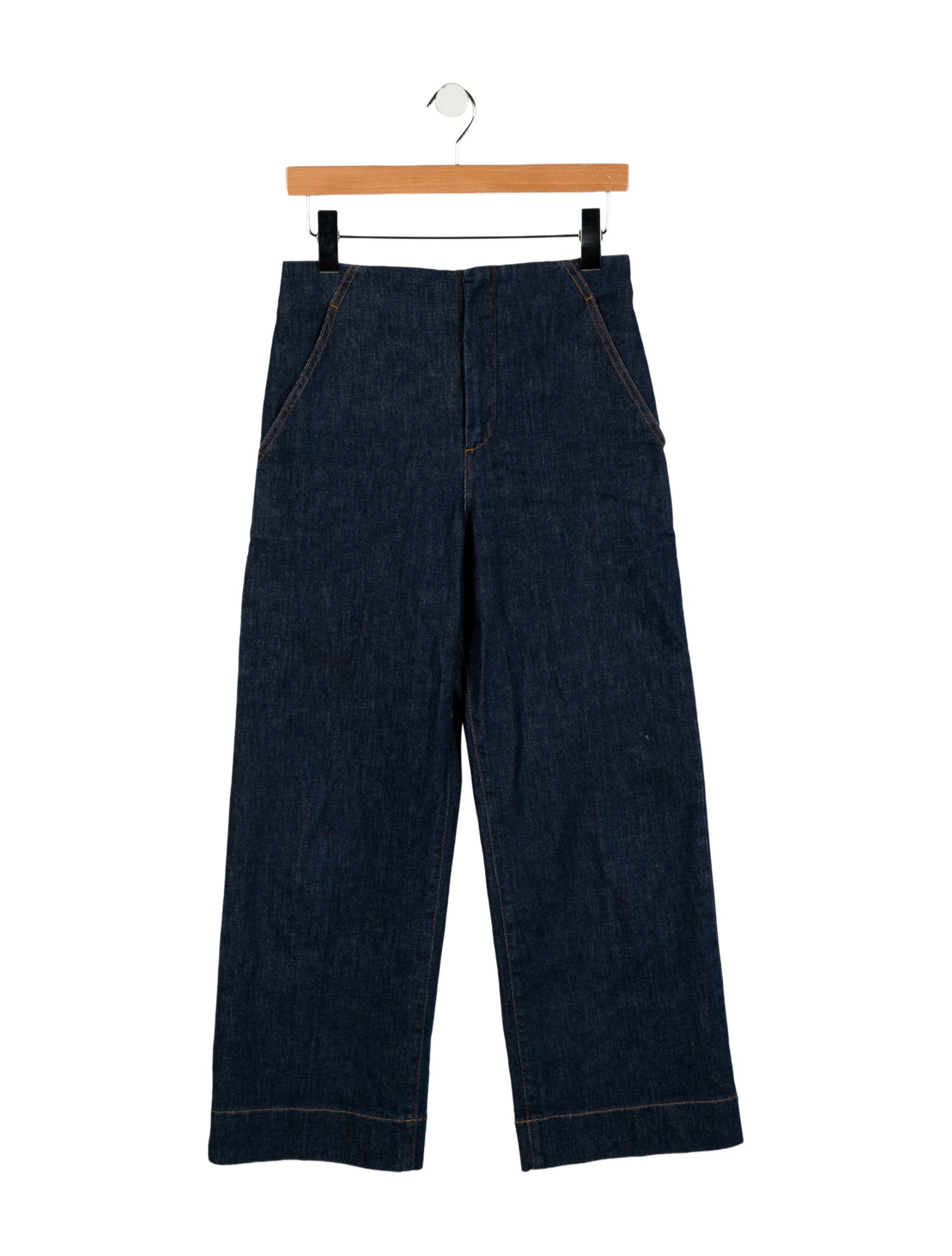 Scanlan Theodore High-Rise Wide Leg Jeans