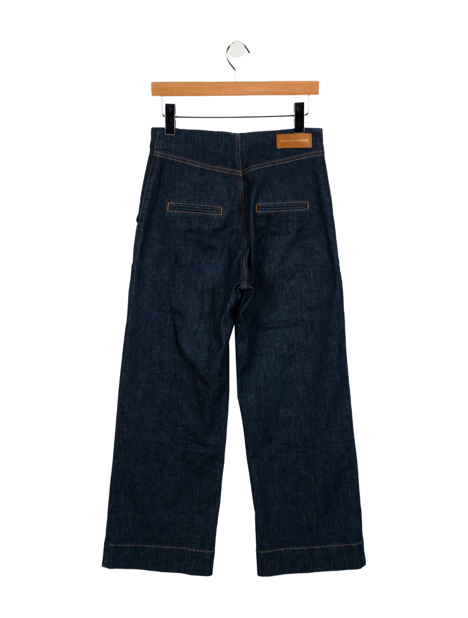 Scanlan Theodore High-Rise Wide Leg Jeans