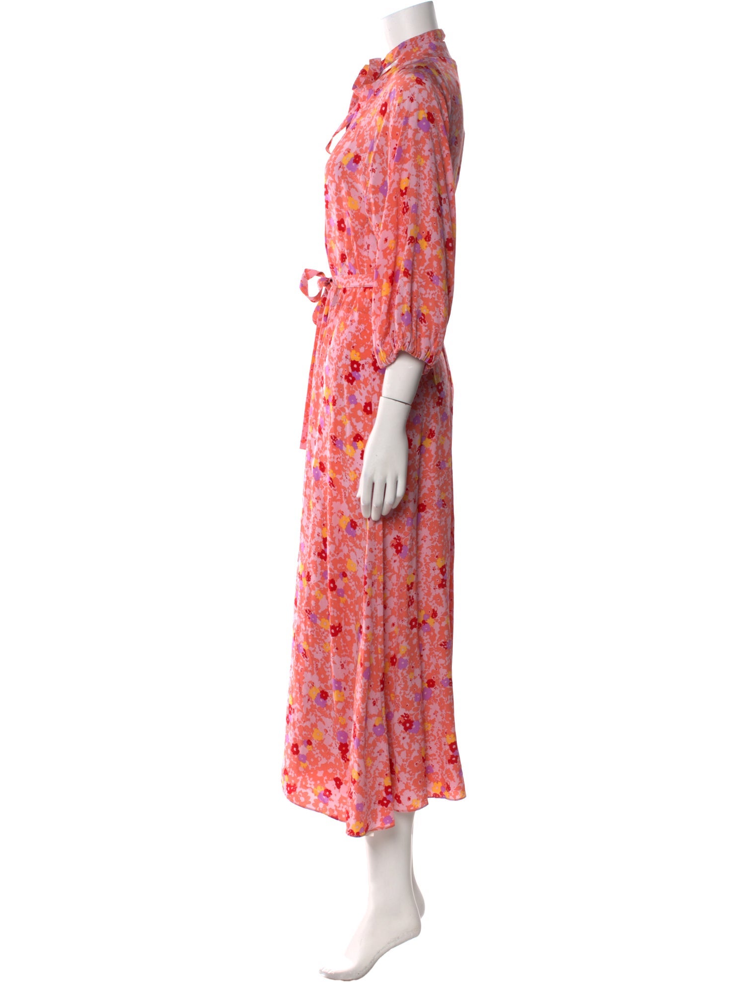 Scanlan Theodore Silk Long Dress