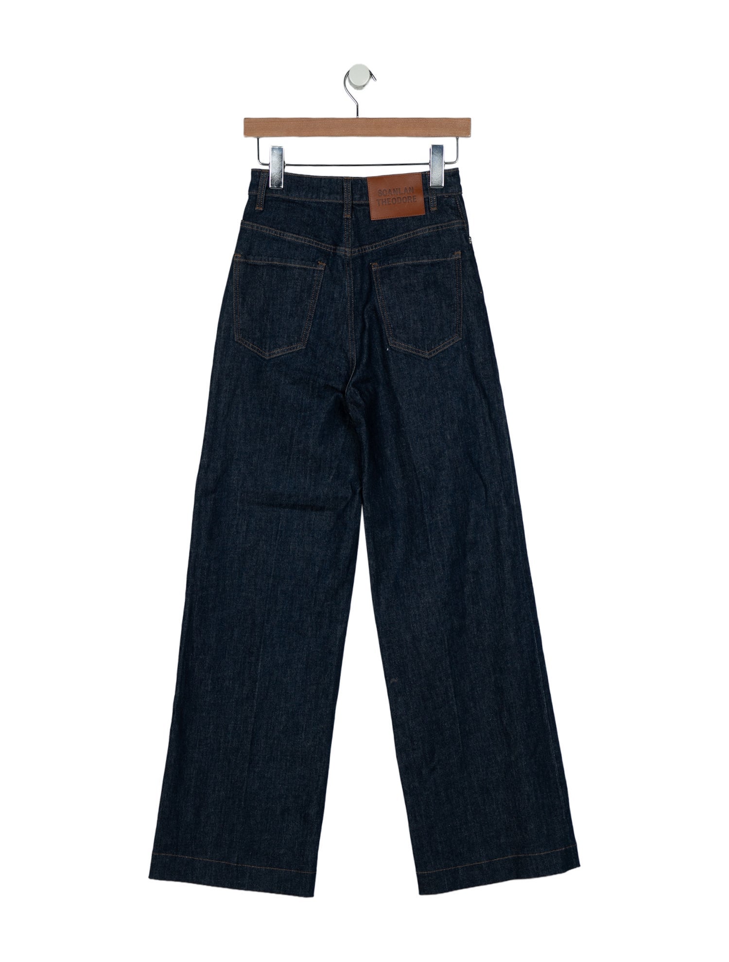 Scanlan Theodore High-Rise Wide Leg Jeans