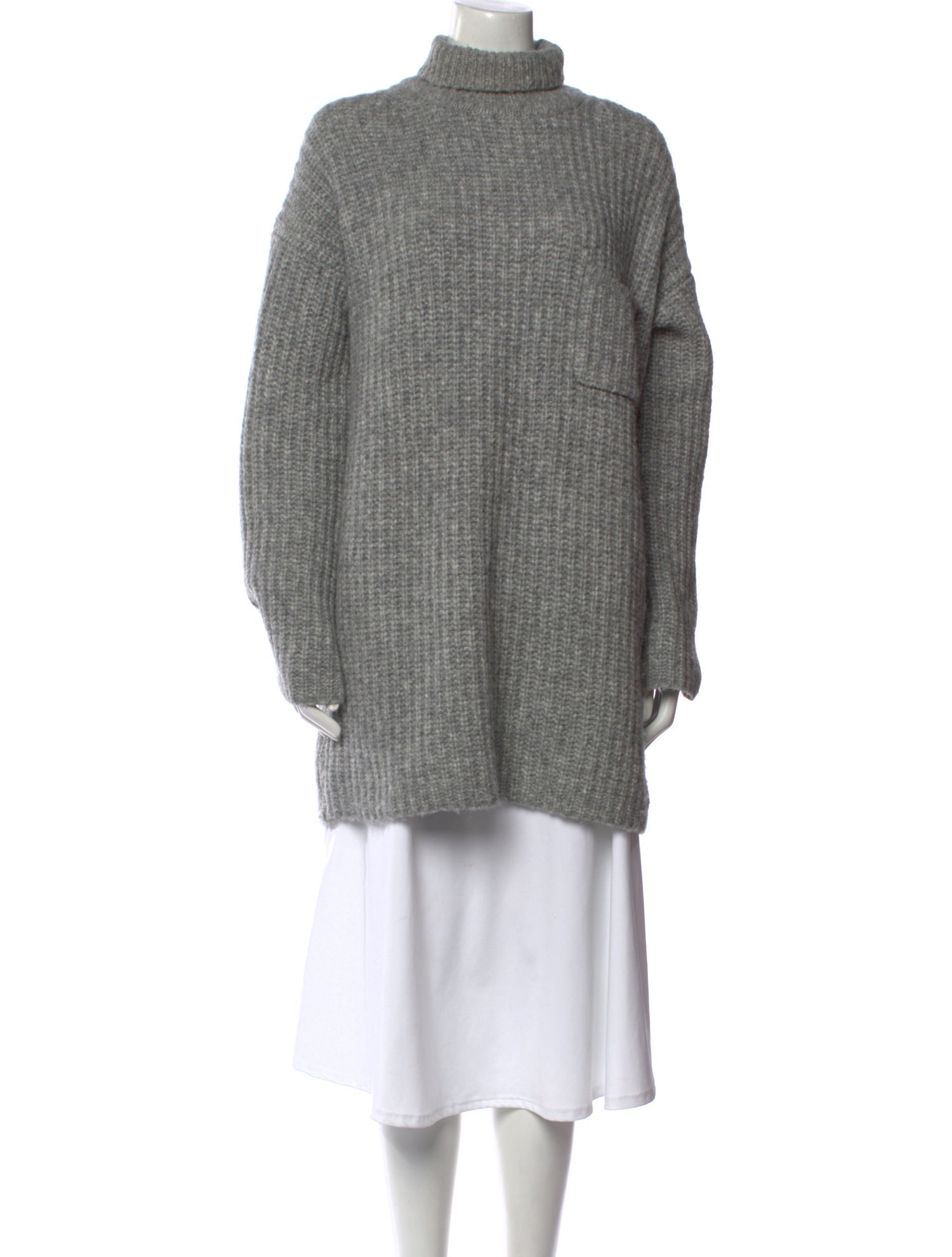 Scanlan Theodore Wool Mock Neck Sweater