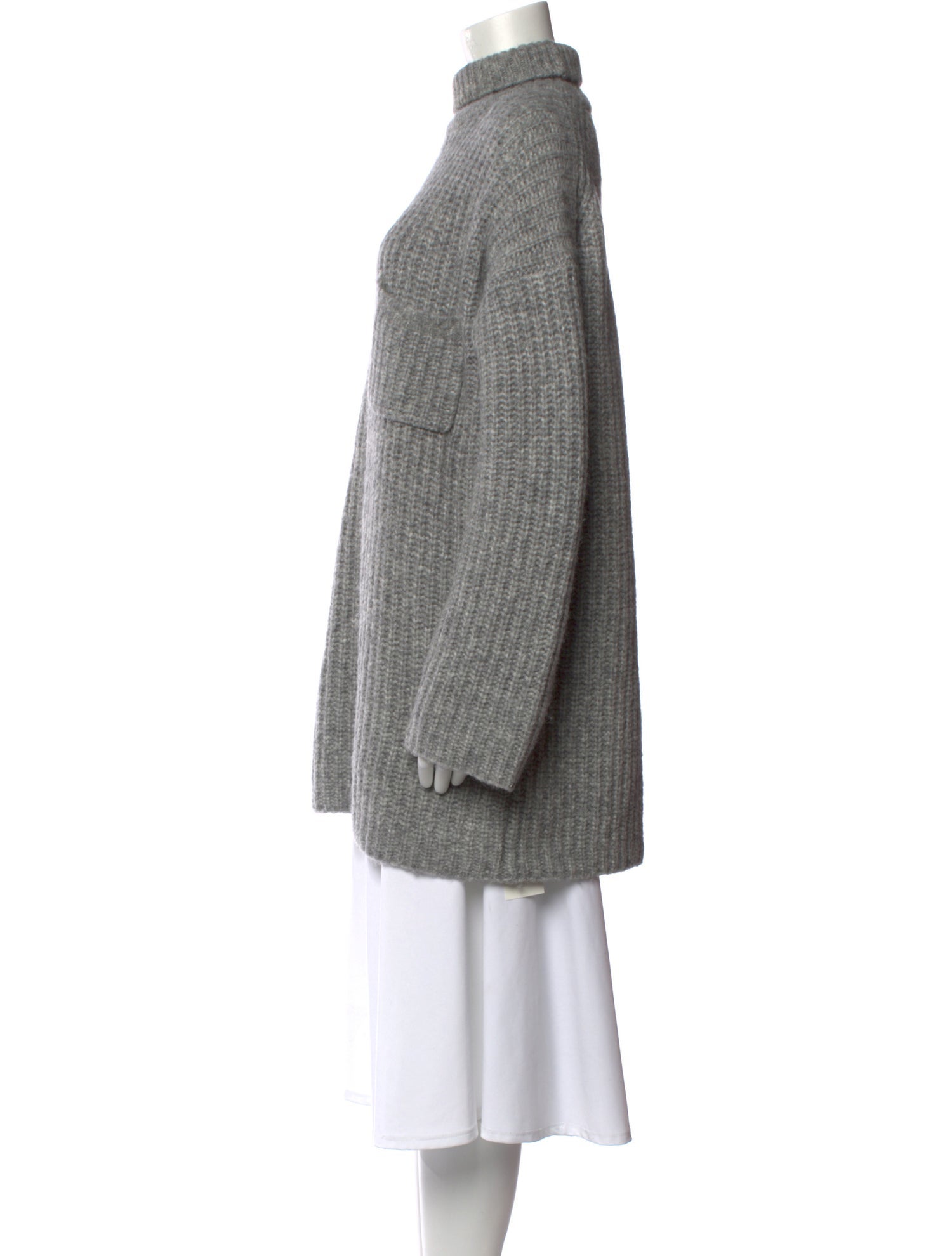 Scanlan Theodore Wool Mock Neck Sweater