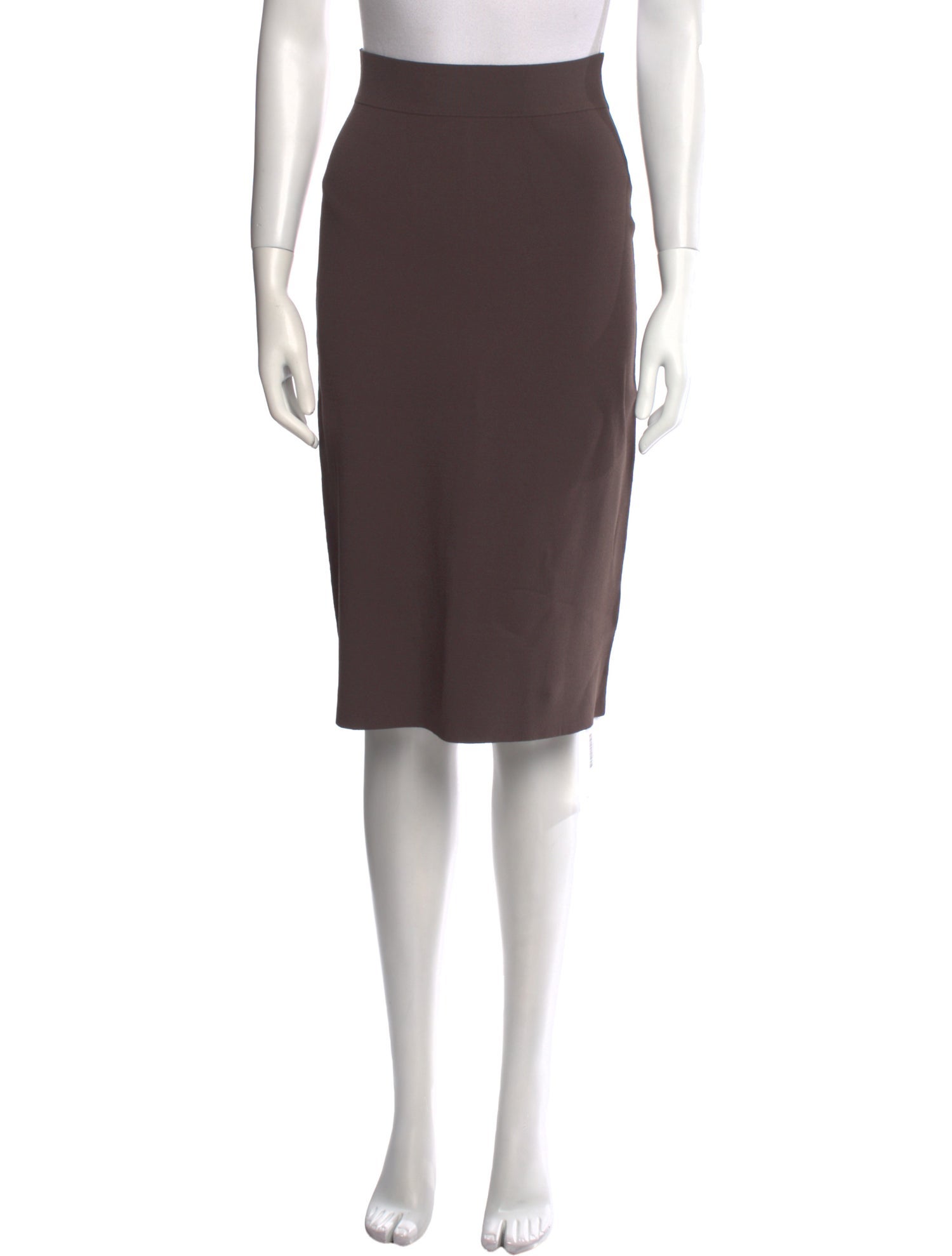 Scanlan Theodore Cutout Accent Knee-Length Skirt