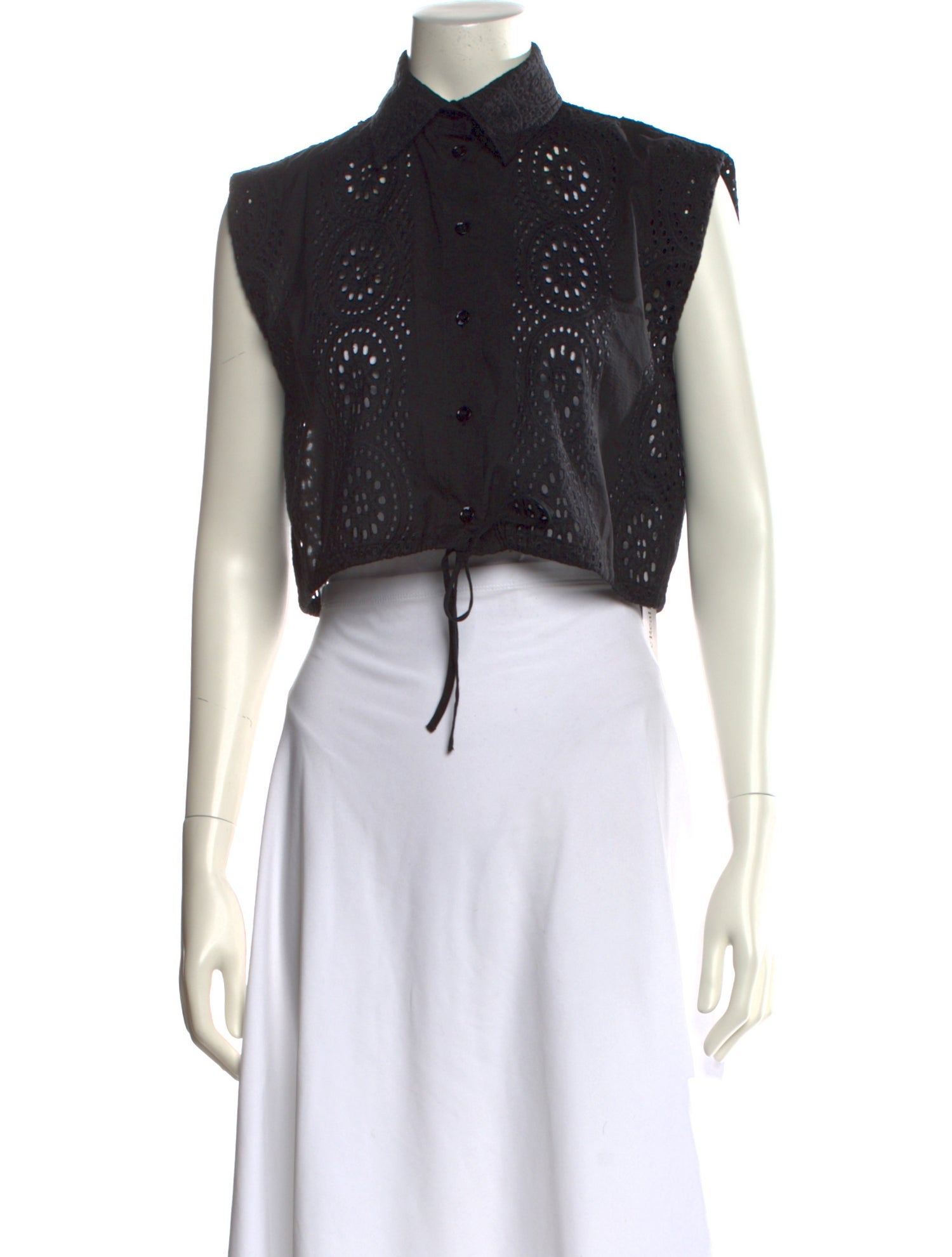 Scanlan Theodore Sleeveless Crop Top