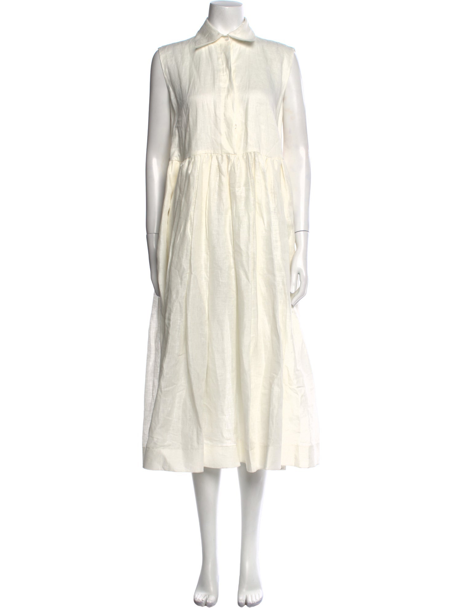 Scanlan Theodore Linen Long Dress
