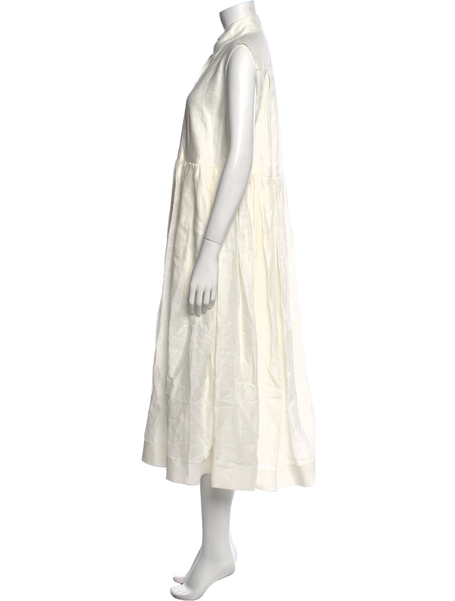 Scanlan Theodore Linen Long Dress