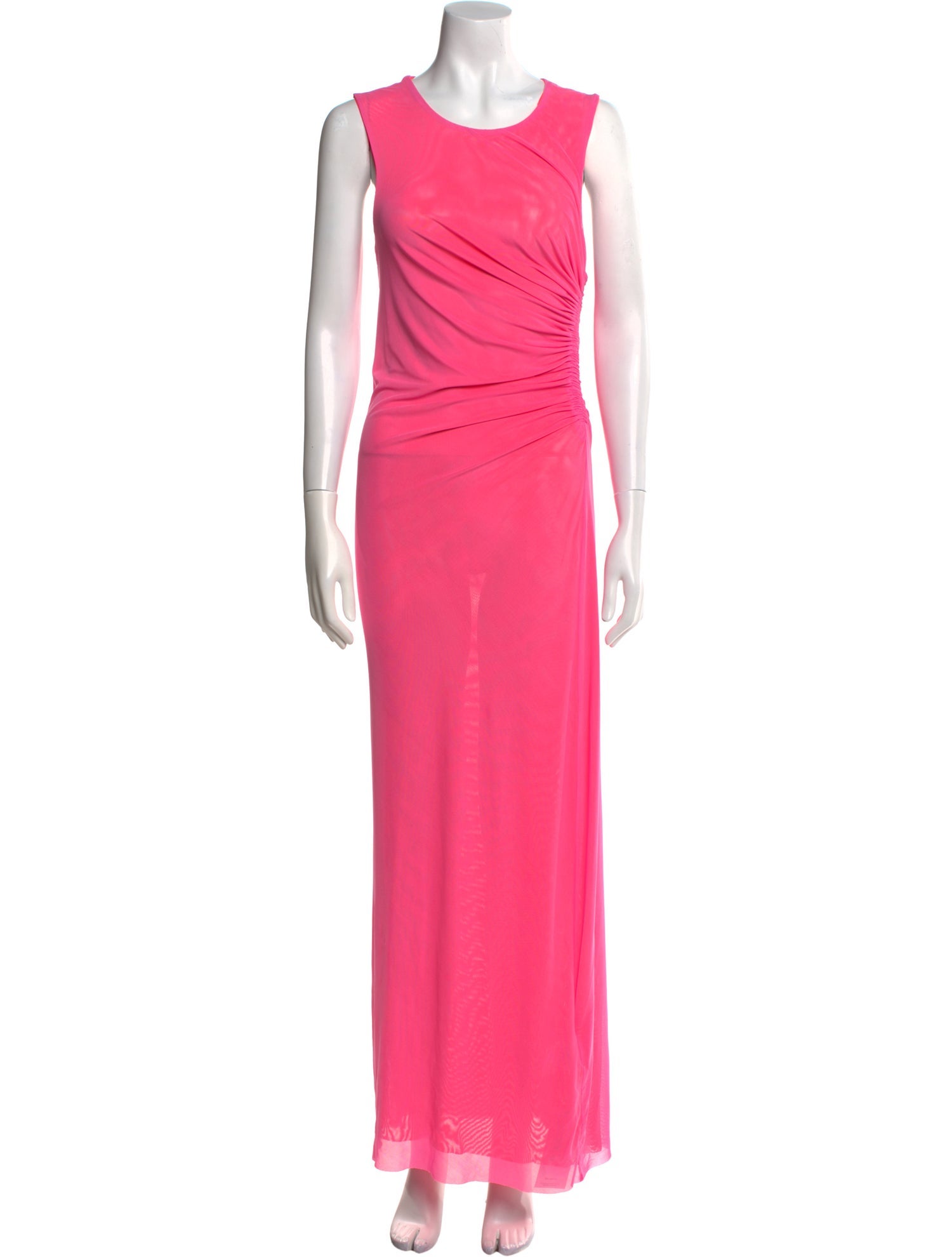 Scanlan Theodore Crew Neck Long Dress