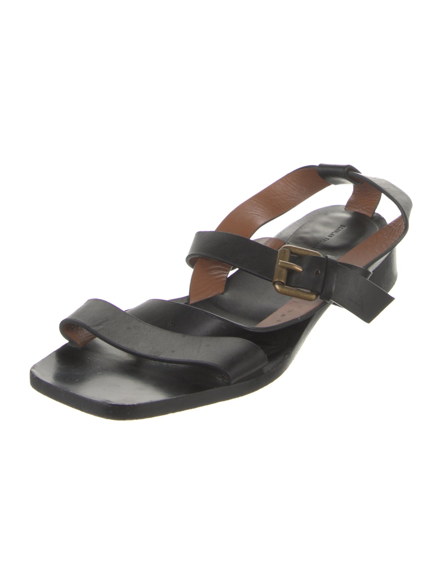 Scanlan Theodore Leather Slingback Sandals