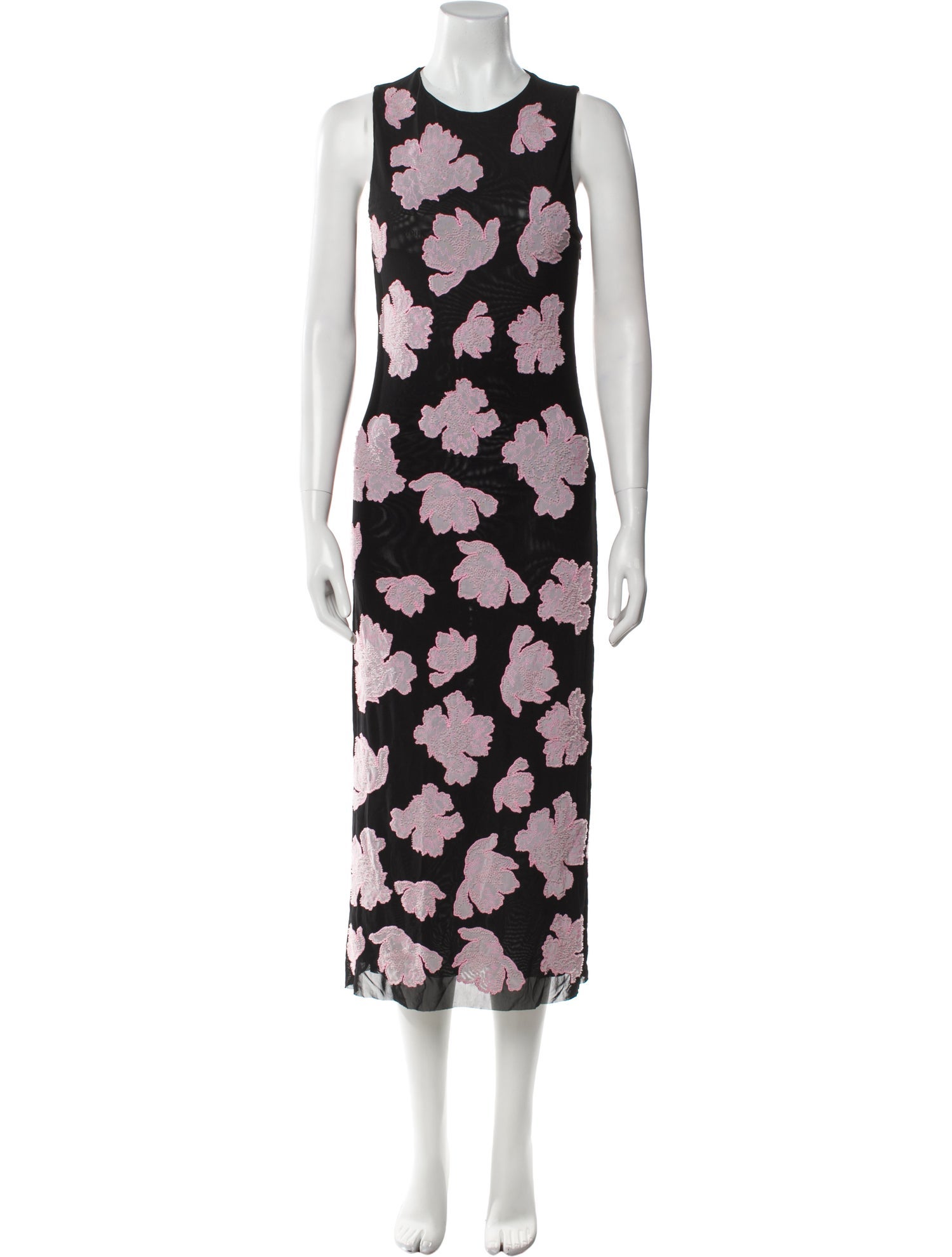 Scanlan Theodore Floral Print Long Dress
