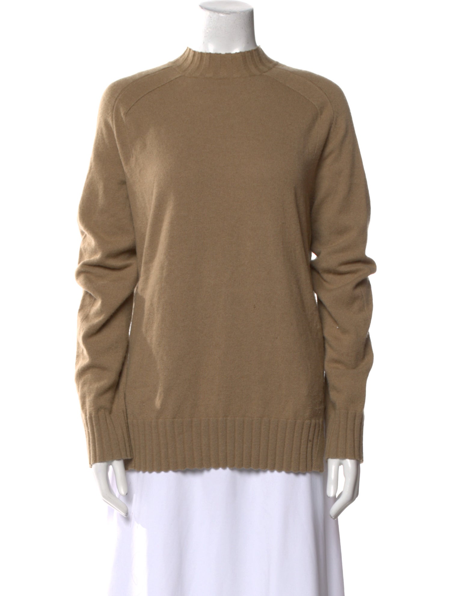 Scanlan Theodore Cashmere Mock Neck Sweater