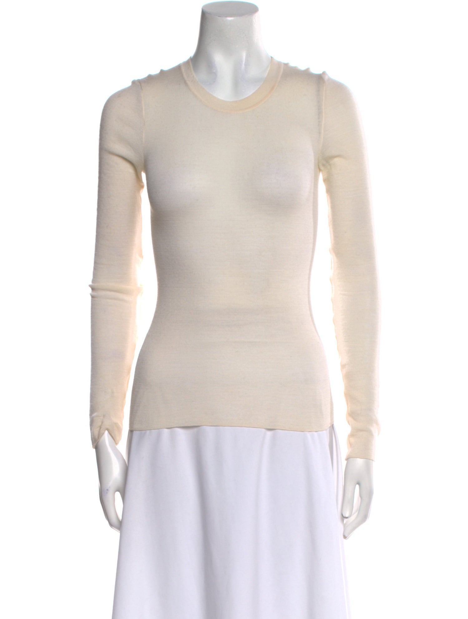 Scanlan Theodore Merino Wool Crew Neck Sweater