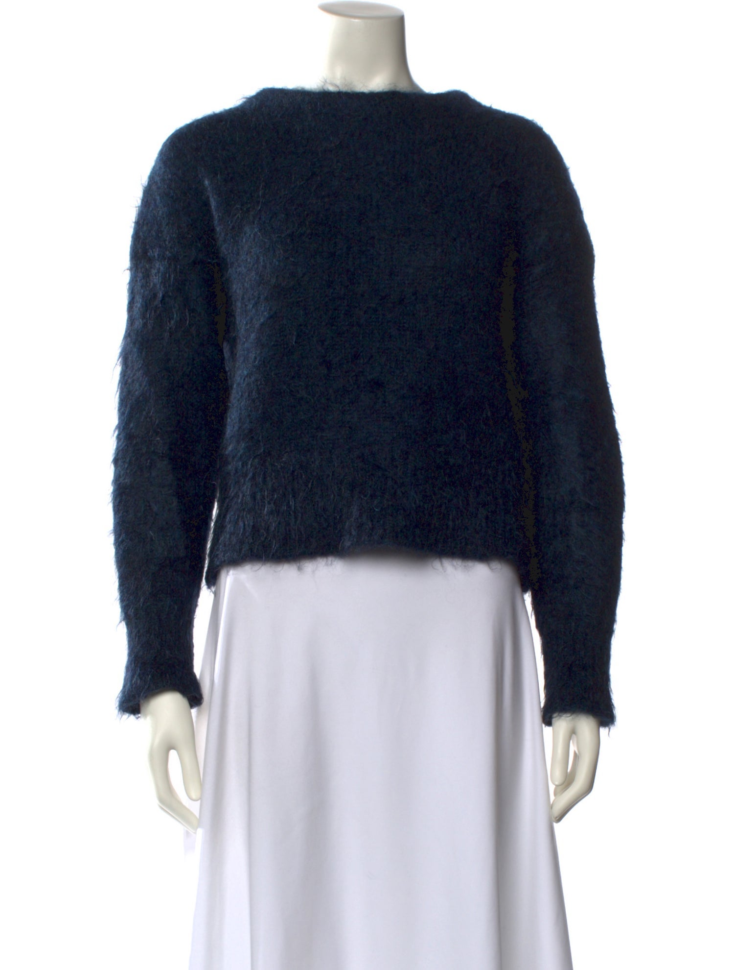 Scanlan Theodore Kid Mohair Scoop Neck Sweater