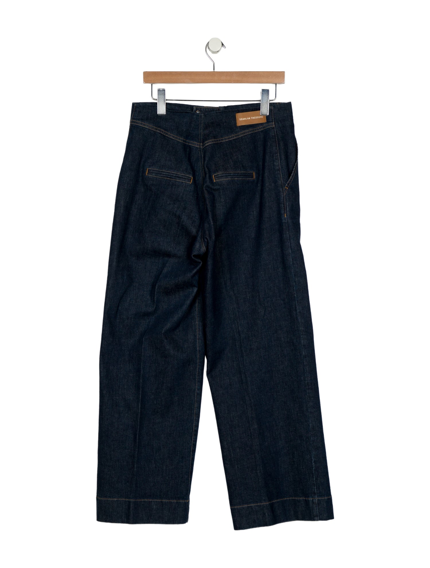 Scanlan Theodore High-Rise Wide Leg Jeans