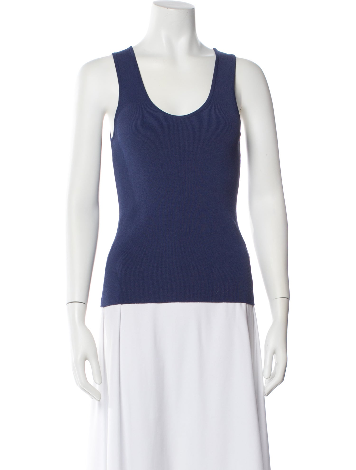 Scanlan Theodore Scoop Neck Sleeveless Top
