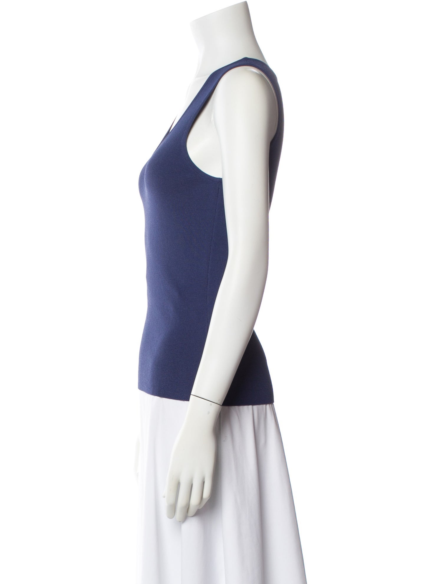 Scanlan Theodore Scoop Neck Sleeveless Top